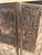 1990s Large Wrought Iron Three-Panel Trifold Fireplace Screen With Scrollwork & Twisted Rope Border For Sale - Image 5 of 8