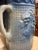 Ceramic Antique North Star Blue and White Stoneware Pitcher For Sale - Image 7 of 9