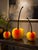 2000 - 2009 Oversized Art Glass Cherry Trio / Laguna Beach Gallery Purchase / Hand Blown Studio Glass For Sale - Image 5 of 11