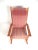 This beautiful vintage modern rocking chair features a sculpted teak frame and a thick seat cushion. The spring seat...