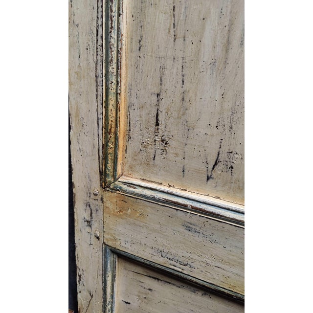 Monumental Late 18th Century French Provincial Painted Louis XV Armoire, Circa 1770–1800 For Sale - Image 18 of 18