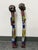 Cameroon Grassfields Bamileke Beaded Standing Figures, Pair For Sale In San Francisco - Image 6 of 12