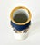 Early 20th Century Blue White and Gold Gilt German Porcelain Art Nouveau Vase Signed Ruth De Courcy For Sale - Image 10 of 12