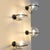 One Sphere Glass Wall Lamp by Gino Sarfatti for Arteluce, 1960, Set of 4, in Good conditions. Designed 1960 to 1969 I have...
