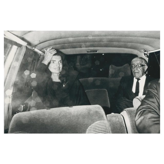 Jackie Kennedy, Paris, France, 1974, Photograph For Sale