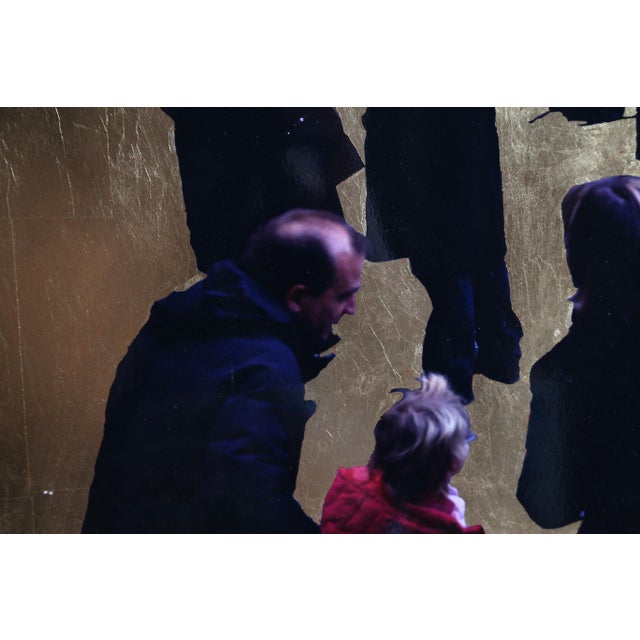 Contemporary Procession No. 3, Signed Mixed Media by Paul Vinet For Sale - Image 3 of 5