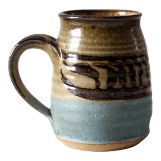 Vintage Studio Pottery Mug For Sale