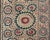 Tribal Antique Uzbekistan Suzani Textile With Medallion and Floral Vine Embroidery For Sale - Image 3 of 17