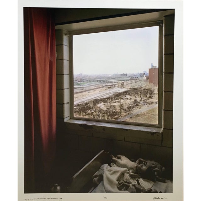 Jay Wolke, View Fr. Bedroom, Robert Taylor Homes, Large Scale Chicago Color Photograph, 2004 For Sale