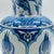 2020s Handmade Ceramic Vase (20cm) – Classic Blue & White Tulips with Petal Collar – Traditional Iznik Decor For Sale - Image 5 of 9