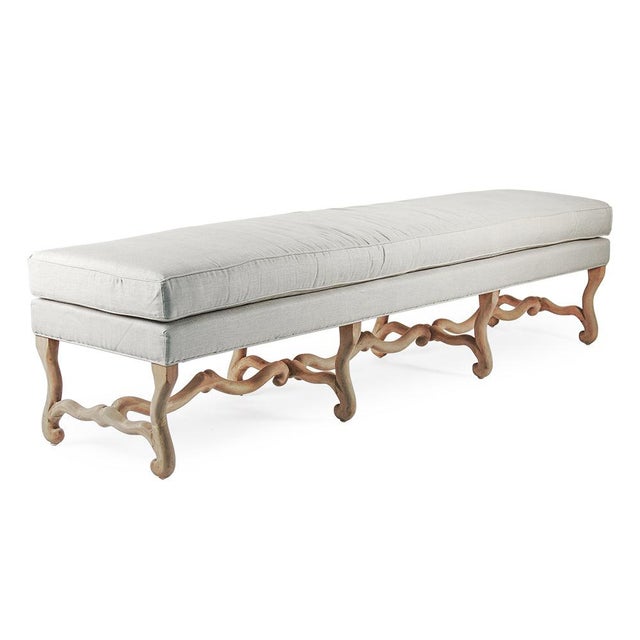 The Cloris Bench stretches to approximately 88 inches. Carefully carved from birch wood, this bench gives the perfect...