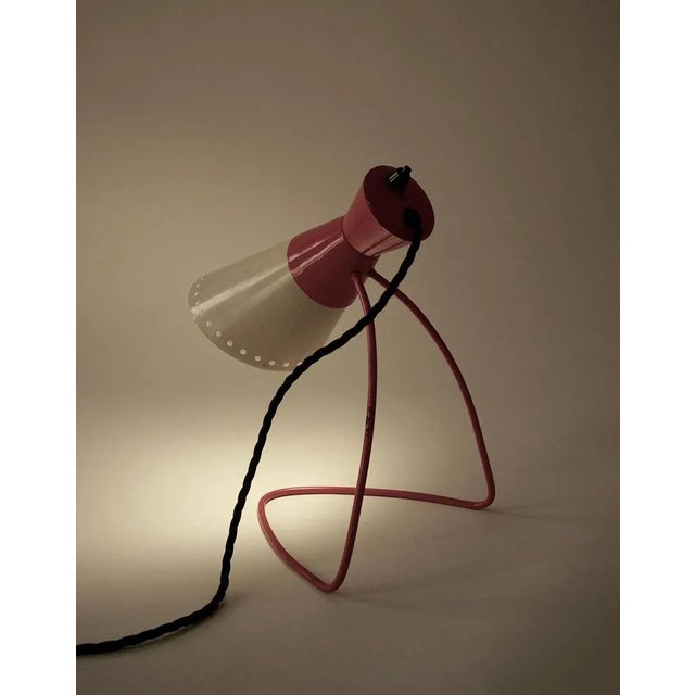 Mid-Century Table Lamp by Josef Hurka for Napako, 1958 For Sale - Image 9 of 11