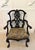 Antique Victorian Carved Mahogany Chippendale Style Ribbon Back Desk Chair, 1860 For Sale - Image 16 of 16