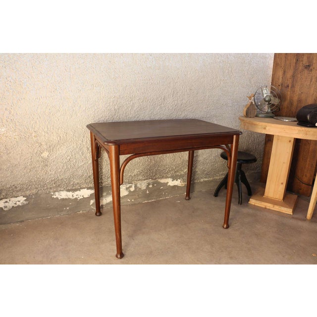 Brown Antique Coffee Table, 1890s For Sale - Image 8 of 11