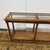 Faux Bamboo Console Table With Glass Top For Sale - Image 11 of 12