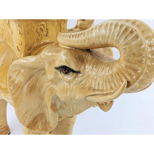 Sculpture Materials Marwal Elephant Sculture Stool or Table For Sale - Image 7 of 13