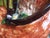 Vintage Huge Mid Century Italian Ceramic Fox and Mail Satchel Chache Pot For Sale - Image 13 of 15