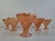 Glass rt Deco Pink Rosaline Glass Dessert Bowls, Former Czechoslovakia, 1930s, Set of 6 For Sale - Image 7 of 18