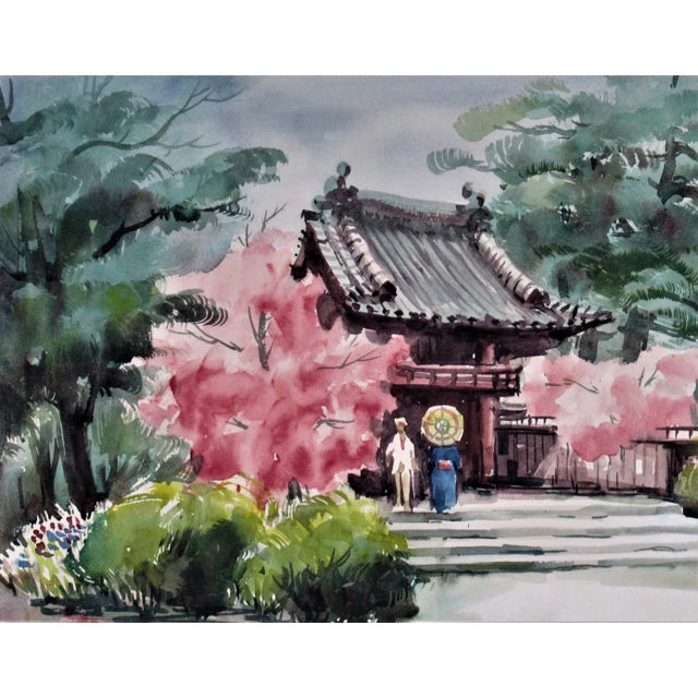 Sun Ying, Japanese Garden, Golden Gate Park, San Francisco, Circa 1975 For Sale - Image 4 of 7