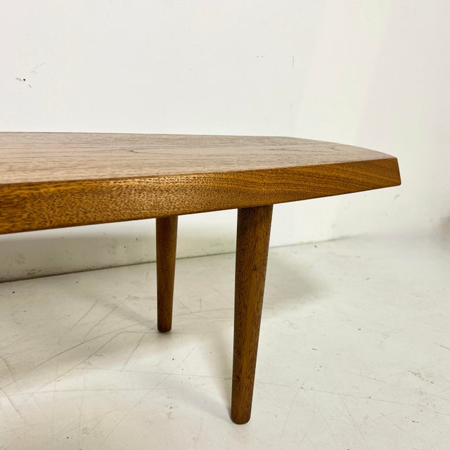 C. 1970s Studio Craft Mid-Century Surfboard Coffee Table by Paul Killinger For Sale - Image 10 of 12