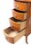 Wood 19th Century Satinwood Kidney-Shaped Desk, 1890 For Sale - Image 7 of 11