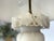 Carved Alabaster Grapes Leaf Motive Urn Shape Square Mable Base Table Lamp MINT! For Sale - Image 4 of 9