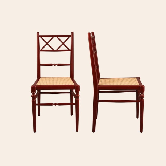 Pomegranate Chiara Dining Chairs by Ceraudo, Set of 2 For Sale - Image 11 of 11