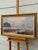 A serene river landscape at dawn with misty trees and soft, warm morning light 1987 Circa For Sale - Image 15 of 18