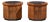 Jack Cartwright for Founders Style Mid Century Walnut and Slate Side Tables - Pair For Sale