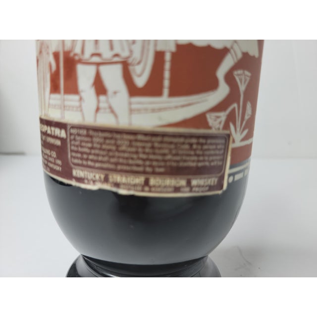 1962 Jim Beam Egyptian Cleopatra Bourbon Whiskey Decanter Chairish
