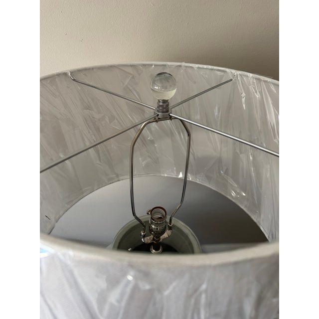 Blue Legends of Asia Fish Jar Oversized Lamp For Sale - Image 8 of 8