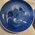 6 8 inch plates made in Denmark Bing and Grondahl depicts festive Christmas scenes from different years no scratches...