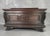 Wood Small Italian Inlaid Walnut Cassone with Paw Feet, 1550-1580 For Sale - Image 7 of 8