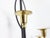 Vintage Tommi Parzinger Style Iron and Brass Wall Candle Sconces - A Pair For Sale In Chicago - Image 6 of 8