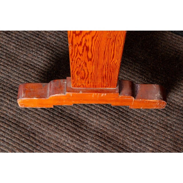 Traditional Double Sided Standing Dutch Chalk Board For Sale - Image 3 of 12