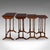 Traditional Antique Quartetto of Nesting Tables, English, Set of 4, Occasional, Edwardian For Sale - Image 3 of 12