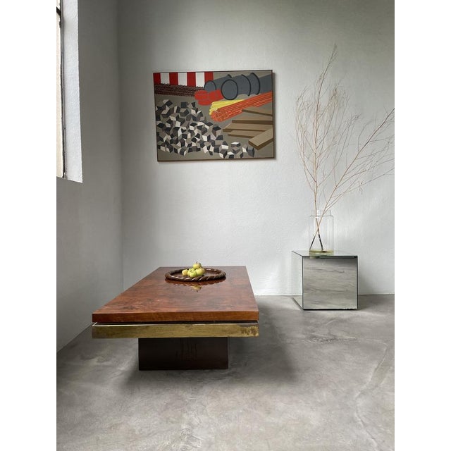 Abstract Construction Site, 1960s, Canvas Painting For Sale - Image 18 of 18