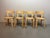 1940s Vintage Model 69 Plywood Chairs by Alvar Aalto for Artek, Finland, 1940s, Set of 4 For Sale - Image 5 of 10