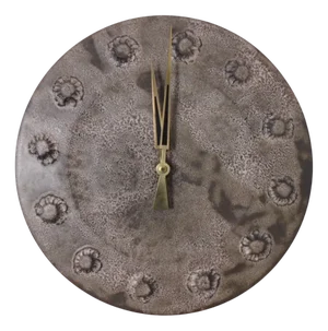 Ceramic Wall Clock from Krösselbach / Junghans, Germany, 1960s