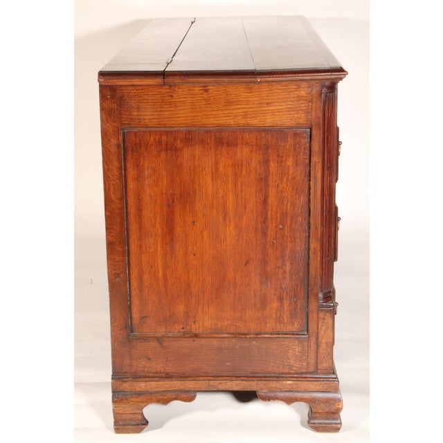 Antique George III Style Oak Mule Chest For Sale In Los Angeles - Image 6 of 16