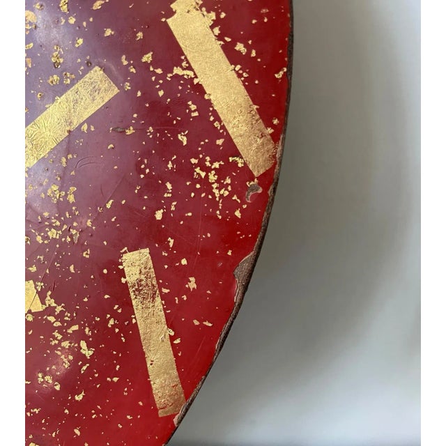 Japanese Lacquered Samurai Jingasa Hat Edo Period For Sale In Atlanta - Image 6 of 13