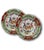 Important Pair of 18th Century English Worcester Hand-Painted Plates For Sale - Image 12 of 12