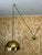 Mid-Century Brass Double Counterbalance Pendant Lamp by Florian Schulz For Sale - Image 11 of 14
