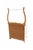 Vintage Solid Wood Farmhouse Washstand Cabinet With Towel Bar – Distressed White For Sale - Image 4 of 5