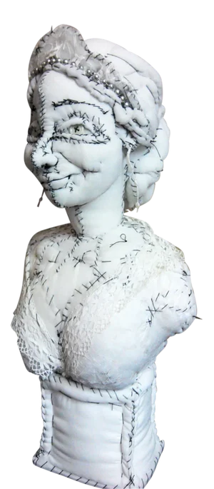 Princess Fabric Sculpture, Anne Valérie Dupond, 2012