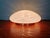 Brass and white murano glass ceiling light with swirling effect, hillebrand lighting (germany), 1970s. the ceiling light...