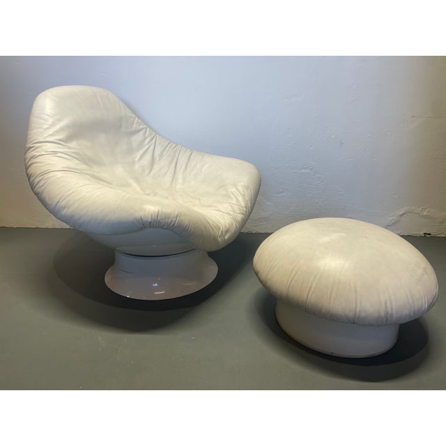 Set of Lounge Chair and Ottoman by Mario Brunu for Comfort, 1960s For Sale - Image 18 of 18