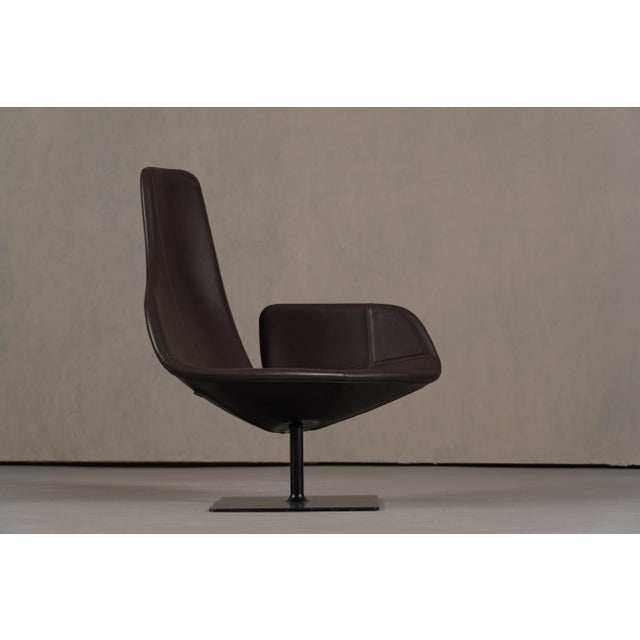 Set of Fjord Lounge Chair and Pouf by Patricia Urquiola for Moroso, Italy, 2000s For Sale - Image 9 of 18