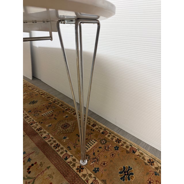 Bruno Mathsson + Piet Hein for Fritz Hansen Super-Ellipse Dining Table, Circa 1975 For Sale - Image 10 of 12