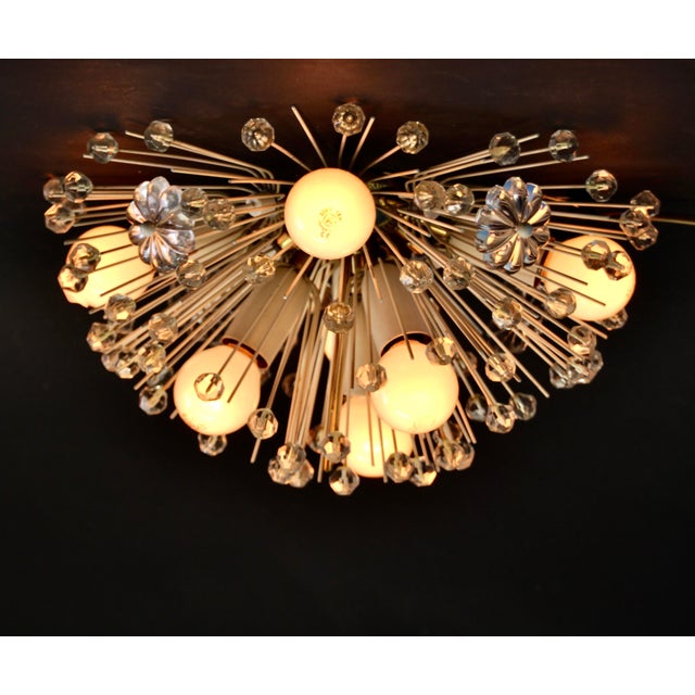 Snowball Ceiling Lamp by Emil Stejnar for Rupert Nikoll, 1950s For Sale - Image 9 of 14